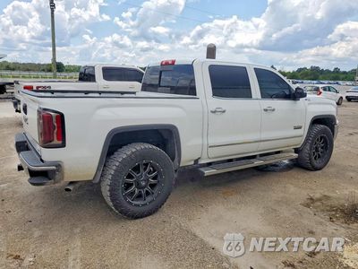 Trzecie zdjęcie samochodu z tyłu: 2018 GMC SIERRA K1500 SLT VIN:3GTU2NEC7JG332977 - miniatura