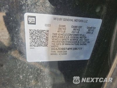 Zdjęcie 12 z 12 samochodu: 2023 CHEVROLET MALIBU LT VIN:1G1ZD5ST4PF195777 - miniatura