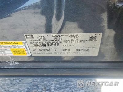 Zdjęcie 13 z 13 samochodu: 2014 CHEVROLET TRAVERSE LT VIN:1GNKRGKD0EJ172903 - miniatura