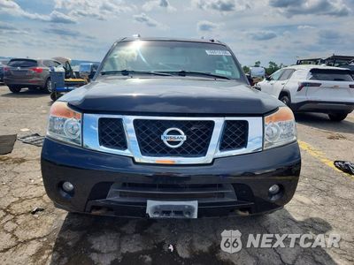 Piąte zdjęcie samochodu w środku: 2010 NISSAN ARMADA PLATINUM VIN:5N1AA0NE5AN609915 - miniatura