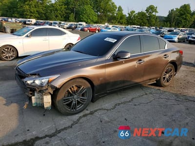 2015 INFINITI Q50 PREMIUM JN1BV7AR5FM417523 - główne zdjęcie licytacji z USA - miniatura