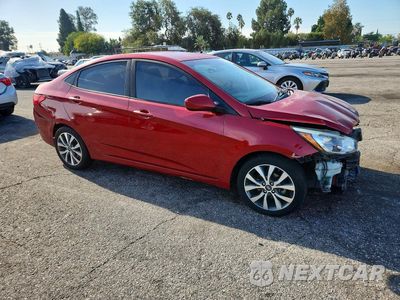 Czwarte zdjęcie samochodu z boku: 2017 HYUNDAI ACCENT VALUE EDITION VIN:KMHCT4AE5HU376182 - miniatura