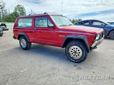 Czwarte zdjęcie samochodu z boku: 1992 JEEP CHEROKEE SPORT VIN:1J4FJ87S4NL248653 - miniatura