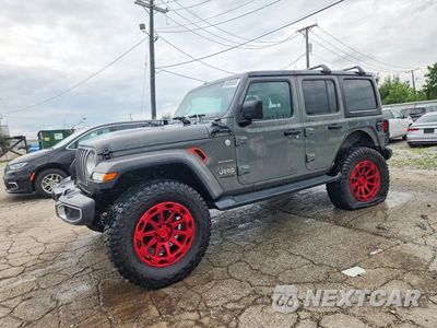 2018 JEEP WRANGLER UNLIMITED SAHARA 1C4HJXEN4JW325858 - główne zdjęcie licytacji z USA - miniatura