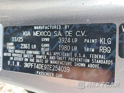 Zdjęcie 13 z 13 samochodu: 2026 KIA K4 LXS VIN:3KPFT4DE9TE254039 - miniatura
