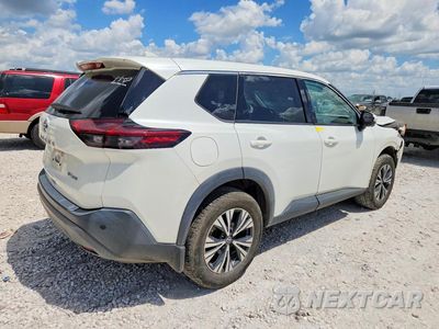 Trzecie zdjęcie samochodu z tyłu: 2021 NISSAN ROGUE SV VIN:5N1AT3BB9MC799126 - miniatura