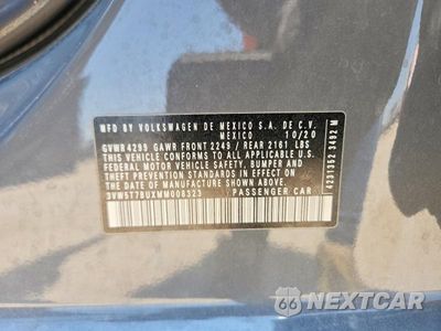 Zdjęcie 12 z 12 samochodu: 2021 VOLKSWAGEN JETTA GLI VIN:3VW5T7BUXMM008323 - miniatura