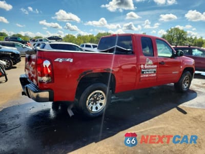 Trzecie zdjęcie samochodu z tyłu: 2012 GMC SIERRA K1500 SL VIN:1GTR2UEA6CZ107533 - miniatura