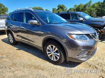 Czwarte zdjęcie samochodu z boku: 2015 NISSAN ROGUE SV VIN:5N1AT2MV6FC766038 - miniatura