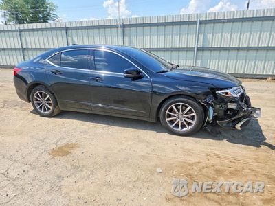 Czwarte zdjęcie samochodu z boku: 2020 ACURA TLX TECHNOLOGY VIN:19UUB1F56LA009483 - miniatura