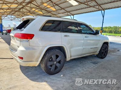 Trzecie zdjęcie samochodu z tyłu: 2014 JEEP GRAND CHEROKEE OVERLAND VIN:1C4RJECG4EC418013 - miniatura