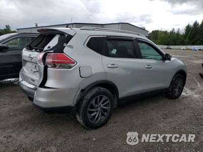 Trzecie zdjęcie samochodu z tyłu: 2016 NISSAN ROGUE SL VIN:5N1AT2MV4GC773801 - miniatura