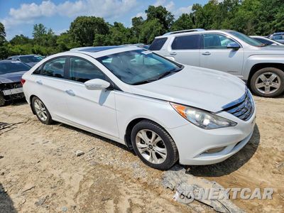 Czwarte zdjęcie samochodu z boku: 2013 HYUNDAI SONATA LIMITED VIN:5NPEC4AC8DH642987 - miniatura