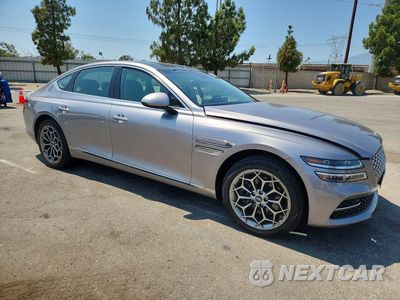Czwarte zdjęcie samochodu z boku: 2024 GENESIS G80 2.5T VIN:KMTGB4SC9RU208702 - miniatura