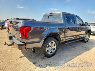 Trzecie zdjęcie samochodu z tyłu: 2019 FORD F150 SUPERCREW VIN:1FTEW1E44KFA94924 - miniatura