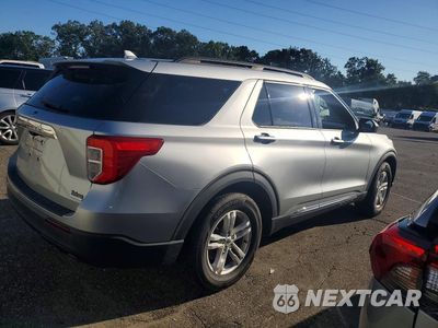 Trzecie zdjęcie samochodu z tyłu: 2020 FORD EXPLORER XLT VIN:1FMSK7DH7LGA09149 - miniatura