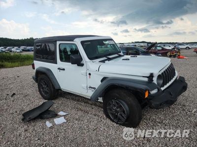 Czwarte zdjęcie samochodu z boku: 2026 JEEP WRANGLER SPORT VIN:1C4PJXAN1TW165653 - miniatura
