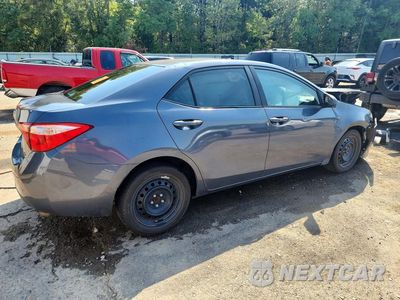 Trzecie zdjęcie samochodu z tyłu: 2017 TOYOTA COROLLA LE VIN:5YFBURHE2HP660480 - miniatura