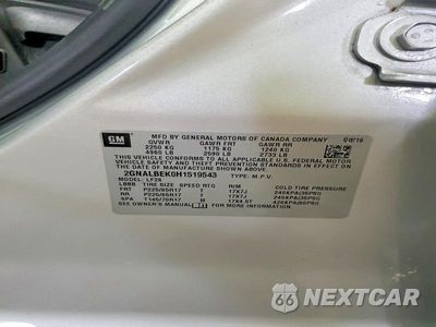 Zdjęcie 13 z 13 samochodu: 2017 CHEVROLET EQUINOX LS VIN:2GNALBEK0H1519543 - miniatura