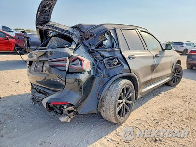 Trzecie zdjęcie samochodu z tyłu: 2023 BMW X3 SDRIVE30I VIN:5UX43DP05P9R57279 - miniatura