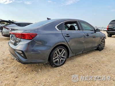 Trzecie zdjęcie samochodu z tyłu: 2019 KIA FORTE EX VIN:3KPF54AD4KE021562 - miniatura