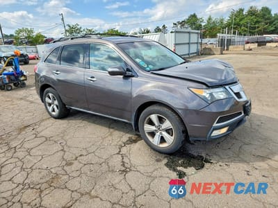 Czwarte zdjęcie samochodu z boku: 2012 ACURA MDX TECHNOLOGY VIN:2HNYD2H32CH528005 - miniatura