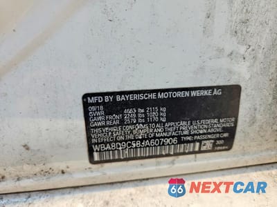 Zdjęcie 12 z 12 samochodu: 2018 BMW 330 XI VIN:WBA8D9C58JA607906 - miniatura