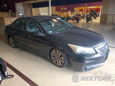 Czwarte zdjęcie samochodu z boku: 2011 HONDA ACCORD EXL VIN:1HGCP2F89BA004127 - miniatura