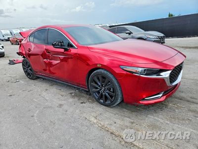 Czwarte zdjęcie samochodu z boku: 2022 MAZDA 3 VIN:JM1BPBAY1N1502943 - miniatura