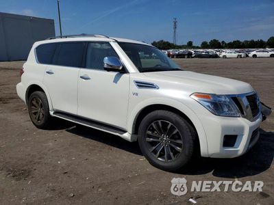 Czwarte zdjęcie samochodu z boku: 2019 NISSAN ARMADA PLATINUM VIN:JN8AY2NE7K9755453 - miniatura