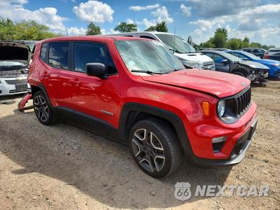 Czwarte zdjęcie samochodu z boku: 2020 JEEP RENEGADE SPORT VIN:ZACNJBAB6LPL77197 - miniatura