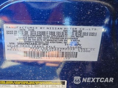 Zdjęcie 14 z 14 samochodu: 2025 NISSAN KICKS SV VIN:3N8AP6CA8SL371652 - miniatura