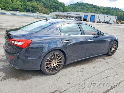 Trzecie zdjęcie samochodu z tyłu: 2017 MASERATI GHIBLI S VIN:ZAM57RTS2H1211365 - miniatura