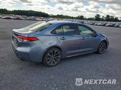 Trzecie zdjęcie samochodu z tyłu: 2020 TOYOTA COROLLA SE VIN:JTDM4RCE0LJ017624 - miniatura