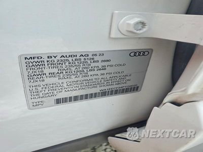 Zdjęcie 12 z 12 samochodu: 2023 AUDI Q3 PREMIUM PLUS S LINE 45 VIN:WA1EECF34P1134020 - miniatura