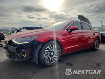 2021 HYUNDAI SONATA HYBRID LIMITED KMHL54JJ6MA027843 - główne zdjęcie licytacji z USA - miniatura