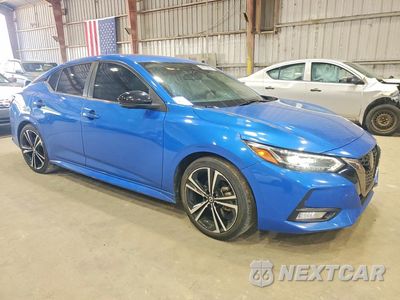 Czwarte zdjęcie samochodu z boku: 2022 NISSAN SENTRA SR VIN:3N1AB8DV0NY321555 - miniatura