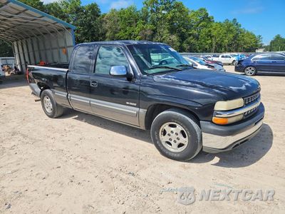 Czwarte zdjęcie samochodu z boku: 2000 CHEVROLET SILVERADO C1500 VIN:2GCEC19T7Y1351732 - miniatura