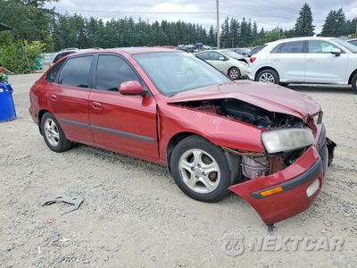 Czwarte zdjęcie samochodu z boku: 2002 HYUNDAI ELANTRA GT VIN:KMHDN55D22U052166 - miniatura