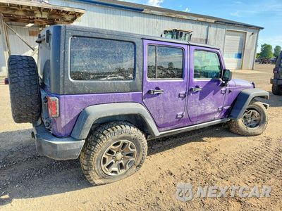 Trzecie zdjęcie samochodu z tyłu: 2017 JEEP WRANGLER UNLIMITED RUBICON VIN:1C4BJWFG7HL680115 - miniatura