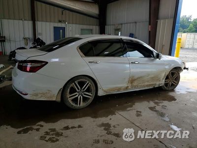 Trzecie zdjęcie samochodu z tyłu: 2017 HONDA ACCORD TOURING VIN:1HGCR3F91HA012689 - miniatura