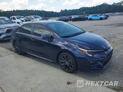 Czwarte zdjęcie samochodu z boku: 2024 TOYOTA COROLLA HYBRID SE VIN:JTDBCMFE8RJ033006 - miniatura
