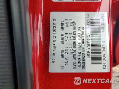 Zdjęcie 12 z 12 samochodu: 2014 MAZDA 3 GRAND TOURING VIN:JM1BM1W78E1124283 - miniatura
