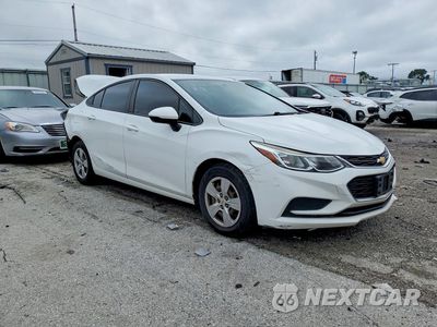 Czwarte zdjęcie samochodu z boku: 2017 CHEVROLET CRUZE LS VIN:1G1BC5SM3H7259252 - miniatura