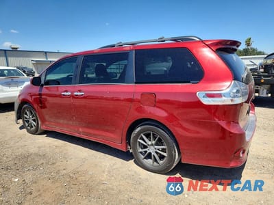 Drugie zdjęcie samochodu z przodu: 2017 TOYOTA SIENNA SE VIN:5TDXZ3DC9HS770295 - miniatura