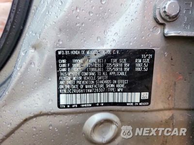 Zdjęcie 12 z 12 samochodu: 2022 HONDA HR-V SPORT VIN:3CZRU6H11NM728307 - miniatura