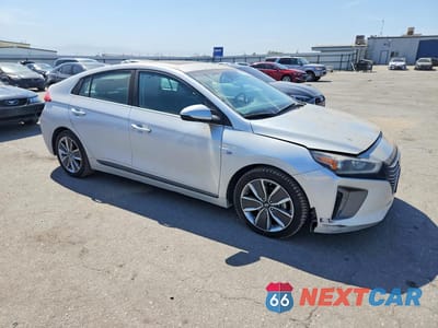Czwarte zdjęcie samochodu z boku: 2019 HYUNDAI IONIQ LIMITED VIN:KMHC85LC6KU124614 - miniatura