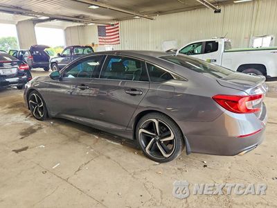 Drugie zdjęcie samochodu z przodu: 2018 HONDA ACCORD SPORT VIN:1HGCV1F38JA200918 - miniatura