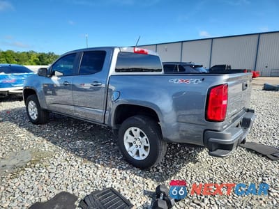 Drugie zdjęcie samochodu z przodu: 2022 CHEVROLET COLORADO LT VIN:1GCGTCEN4N1277442 - miniatura