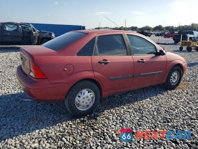 Trzecie zdjęcie samochodu z tyłu: 2004 FORD FOCUS LX VIN:1FAFP33P24W197357 - miniatura